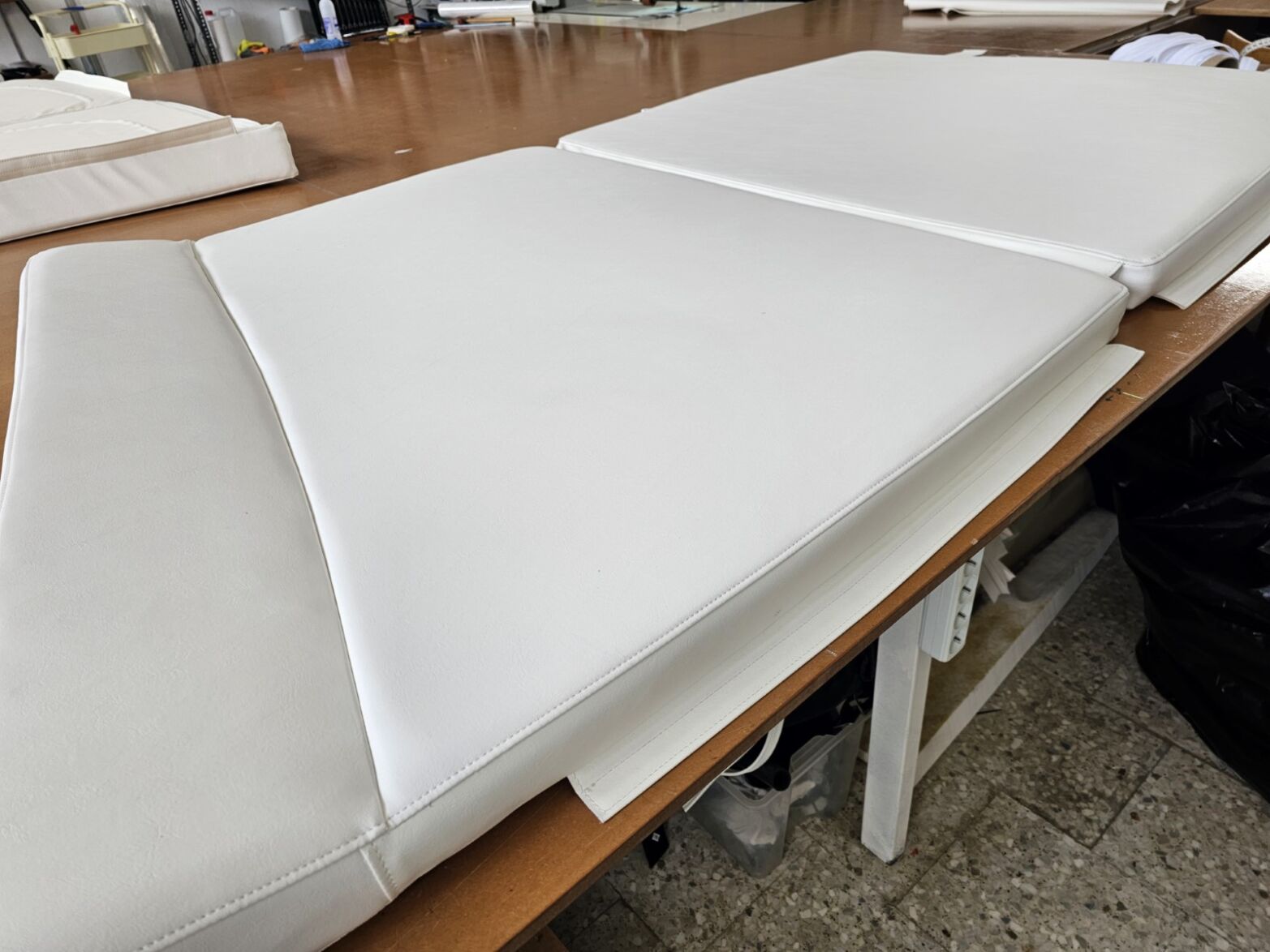 Custom boat cushions